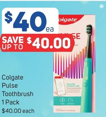 Foodland Colgate Pulse Toothbrush 1 Pack offer