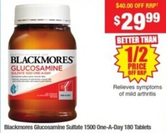 My Chemist Blackmores Glucosamine Sulfate 1500 One-A-Day 180 Tablets offer