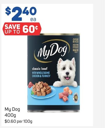 Foodland My Dog 400g offer