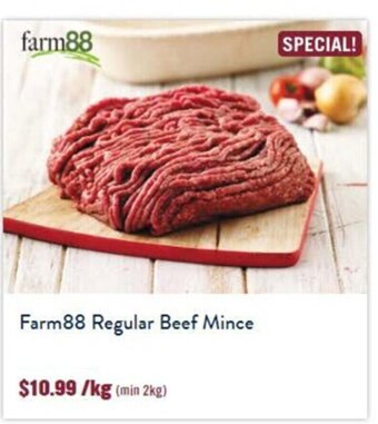 Tasman Butchers Farm88 Regular Beef Mince offer