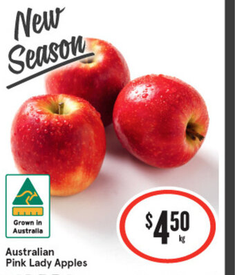 IGA Australian Pink Lady Apples offer