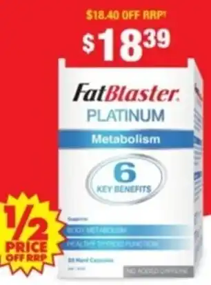 My Chemist FatBlaster. PLATINUM Metabolism offer