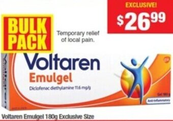 My Chemist Voltaren Emulgel 180g Exclusive Size offer