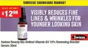 My Chemist SWISSE SKINCARE RANGE! offer