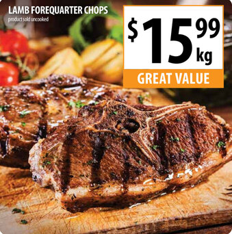 Supabarn Lamb Forequarter Chops offer