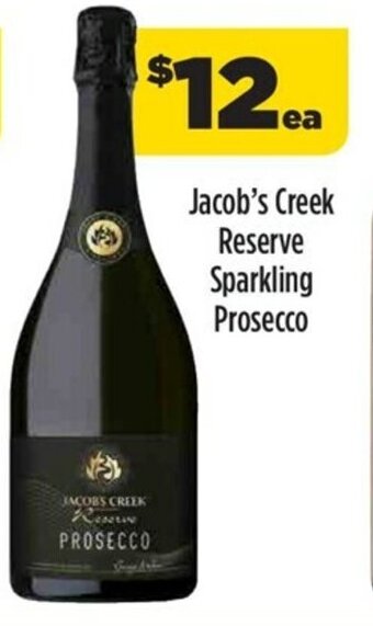 Liquorland Jacob's Creek Reserve Sparkling Prosecco offer