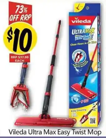 Not Quite Right Vileda Ultra Max Easy Twist Mop offer