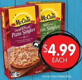 Spudshed McCain Pizza Singles 400g offer