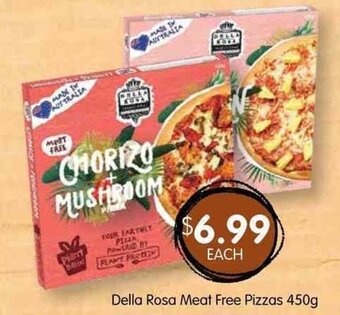 Della Rosa Meat Free Pizzas 450g