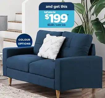 Keller 2 Seater Sofa