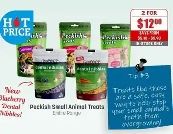 Pets Domain Peckish Small Animal Treats offer