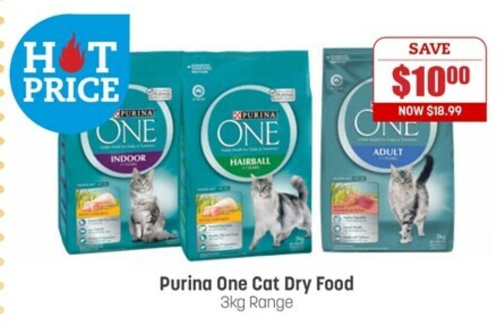 purina one 3kg cheapest