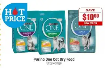 Pets Domain Purina One Cat Dry Food 3kg offer