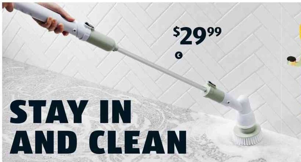 Tornado Cleaning Brush offer at ALDI