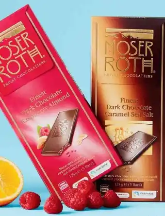 ALDI Moser Roth Chocolate 125g offer