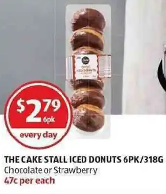 ALDI The Cake Stall Iced Donuts 6pk/318g offer