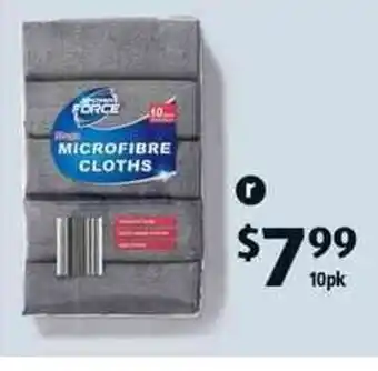 ALDI Mega Microfibre Wipes 10Pk offer