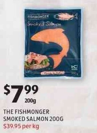 The Fishmonger Smoked Salmon 200g