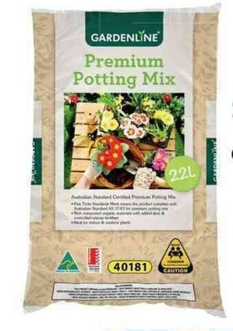 ALDI Premium Potting Mix Red Tick 22L offer