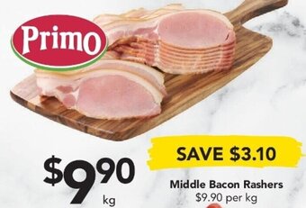 Drakes Middle Bacon Rashers offer