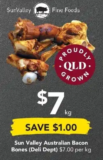 Drakes Sun Valley Australian Bacon Bones offer