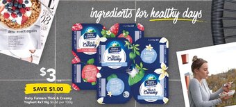 Drakes Dairy Farmers Thick & Creamy Yoghurt 4x110g offer