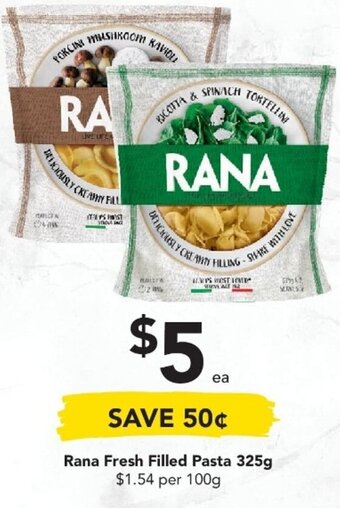 Drakes Rana Fresh Filled Pasta 325g offer