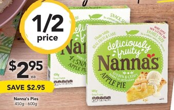 Drakes Nanna's Pies 450g-600g offer