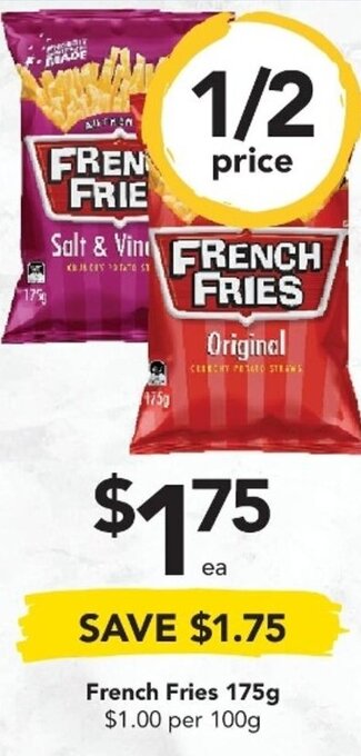 Drakes French Fries 175g offer