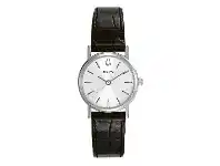 Bevilles Jewellery Bulova Ladies Leather Strap Watch Model- 96L104 offer