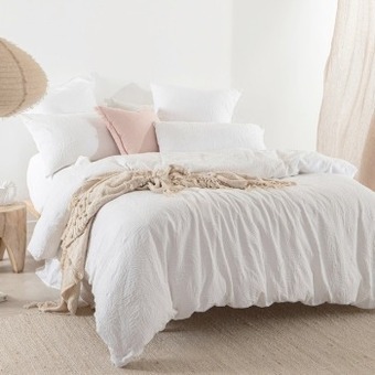 Pillow Talk Laguna palm quilt cover set by habitat offer