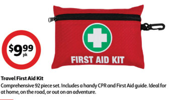 Coles Travel First Aid Kit offer