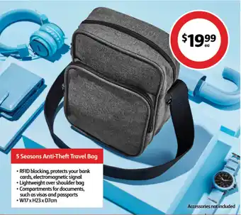 5 Seasons Anti-Theft Travel Bag
