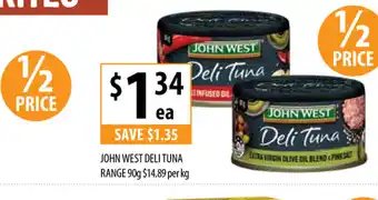 Supabarn John West Deli Tuna offer