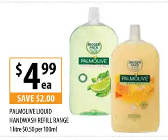 Supabarn Palmolive Liquid Handwash Refill 100ml offer
