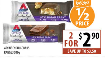 Atkins Endulge Bars