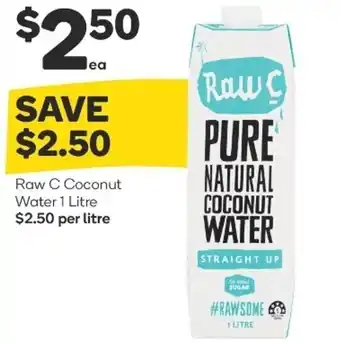 Woolworths Raw C Coconut Water 1L offer