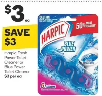 Woolworths Harpic Fresh Power Toilet Cleaner or Blue Power Toilet Cleaner offer