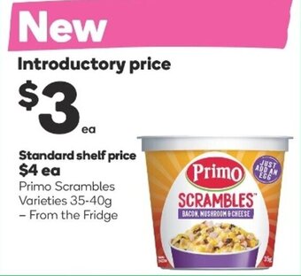 Woolworths Standard Shelf Price offer