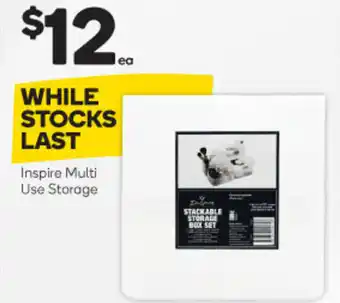 Woolworths Inspire Multi Use Storage offer
