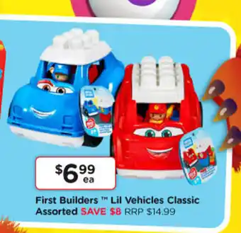 Toyworld First Builders™ Lil Vehicles Classic Assorted offer