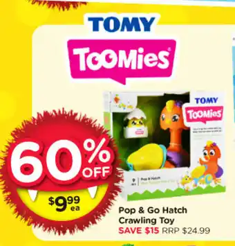 Toyworld Pop & Go Hatch Crawling Toy offer