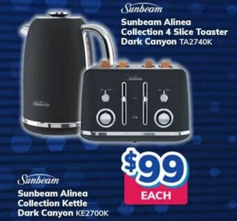 Bi-Rite Sunbeam Alinea Collection Kettle Dark Canyon offer