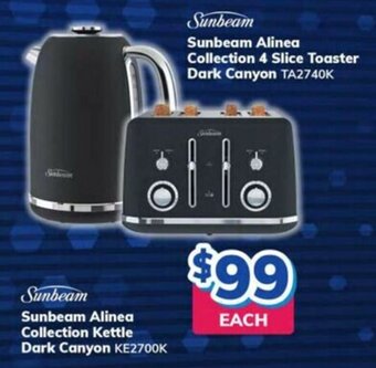Bi-Rite Sunbeam Alinea Collection 4 Slice Toaster Dark Canyon offer