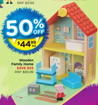Toyworld Wooden Family Home offer