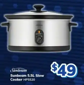Sunbeam 5.5L Slow Cooker