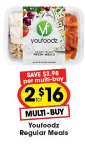 Ritchies Youfoodz Regular Meals offer