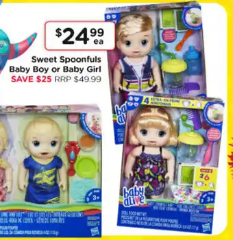 Baby Alive Sweet Spoonfuls Baby Boy or Baby Girl