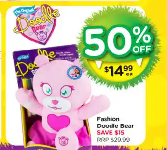 Toyworld Fashion Doodle Bear offer