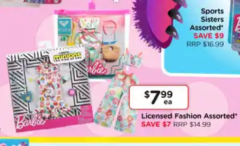 Toyworld Licensed Fashion Assorted offer